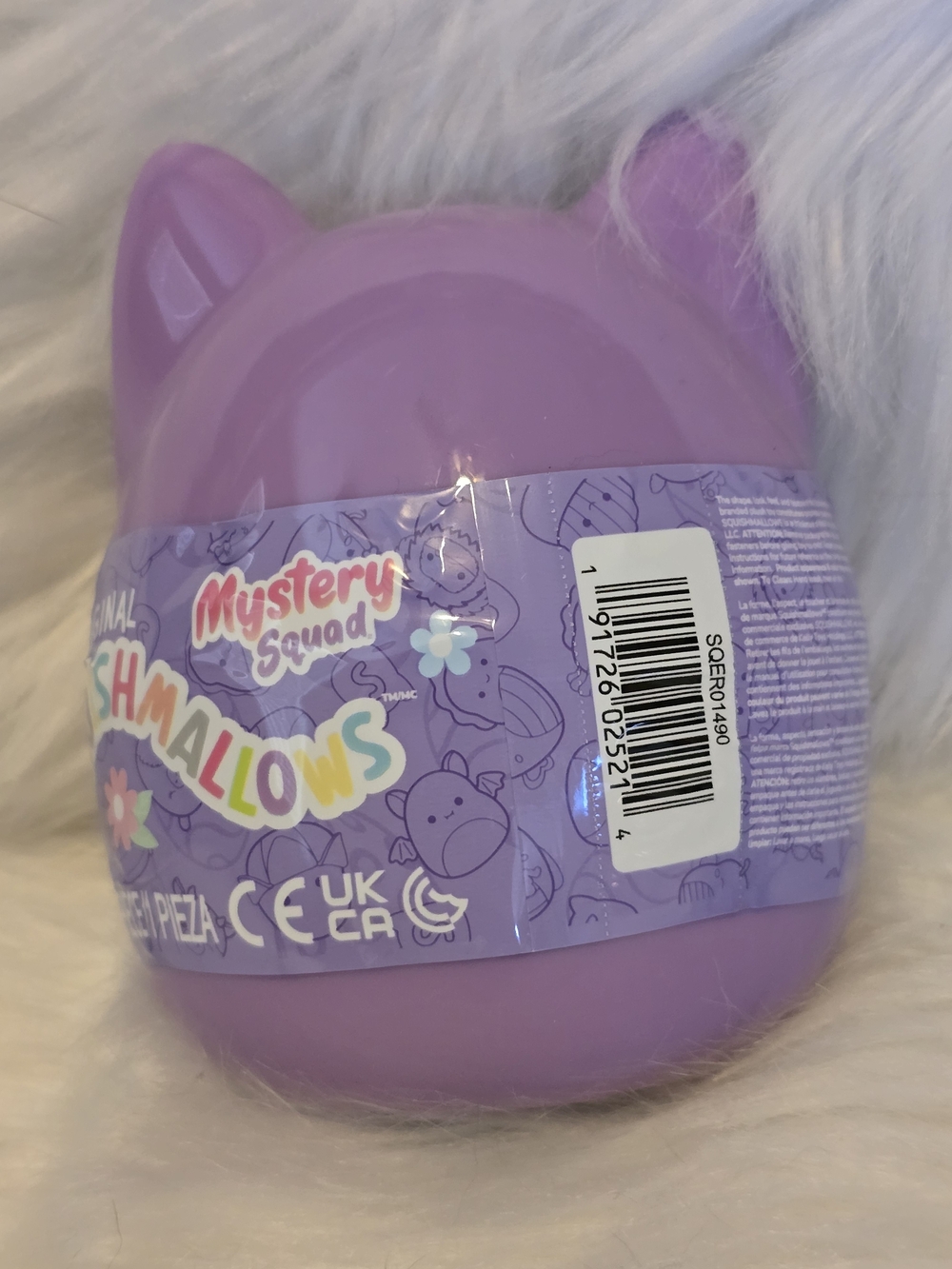 Squishmallows Purple Mystery Squad Collectible Pod